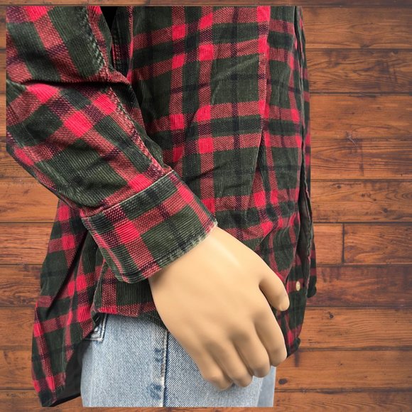 Tommy Hilfiger Full button down Medium Flannel - Picture 4 of 12